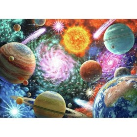 Puzzle planetele sistemului solar 100 piese